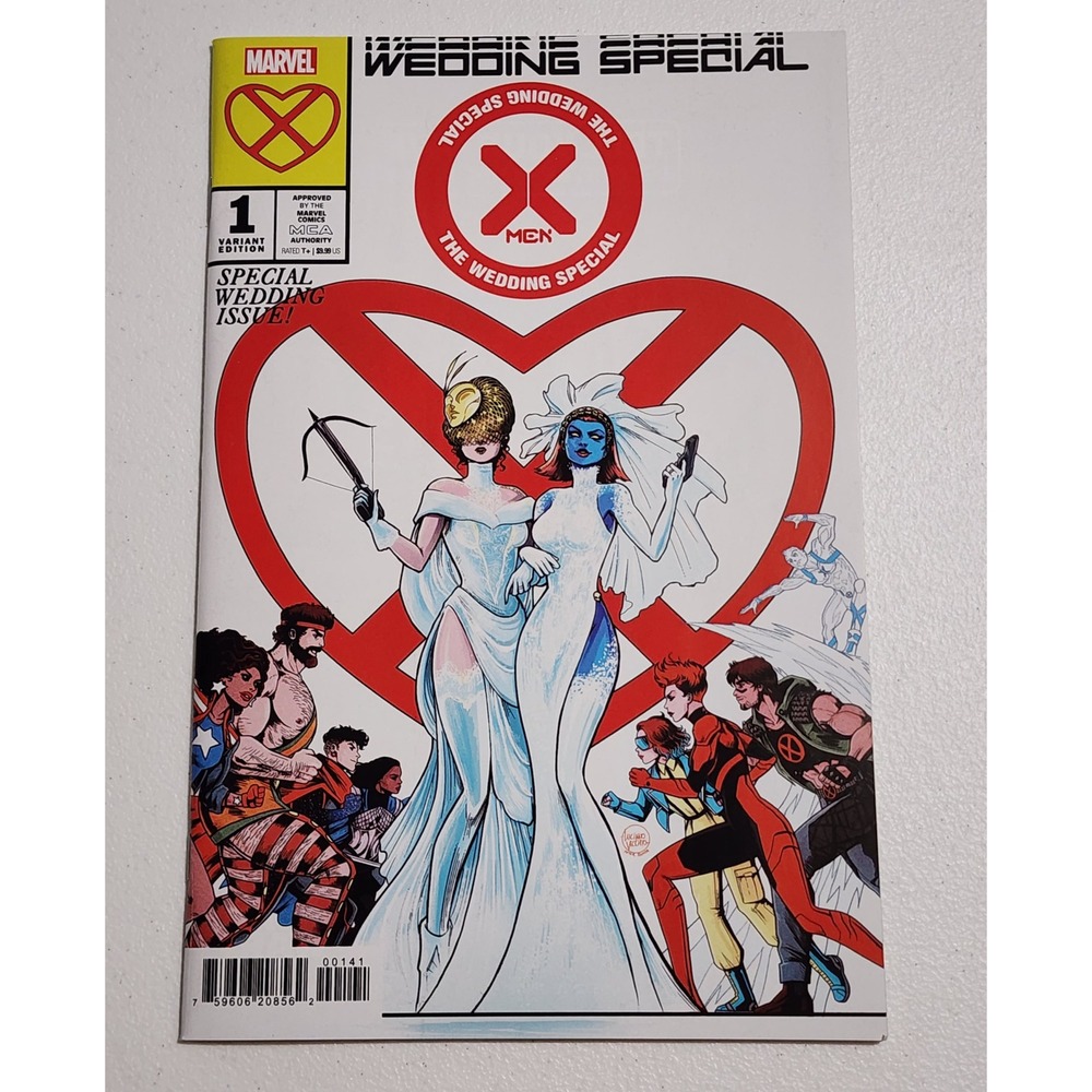 X-Men The Wedding‎ Special #1 Variant Edition Mystique Destiny Marvel Comic Book